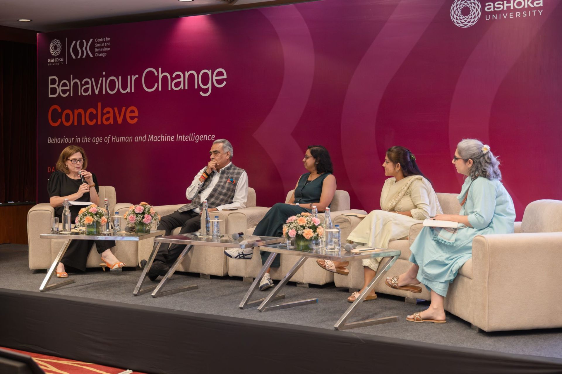 Panel of leaders in conversation at the Behaviour Change Conclave 2026